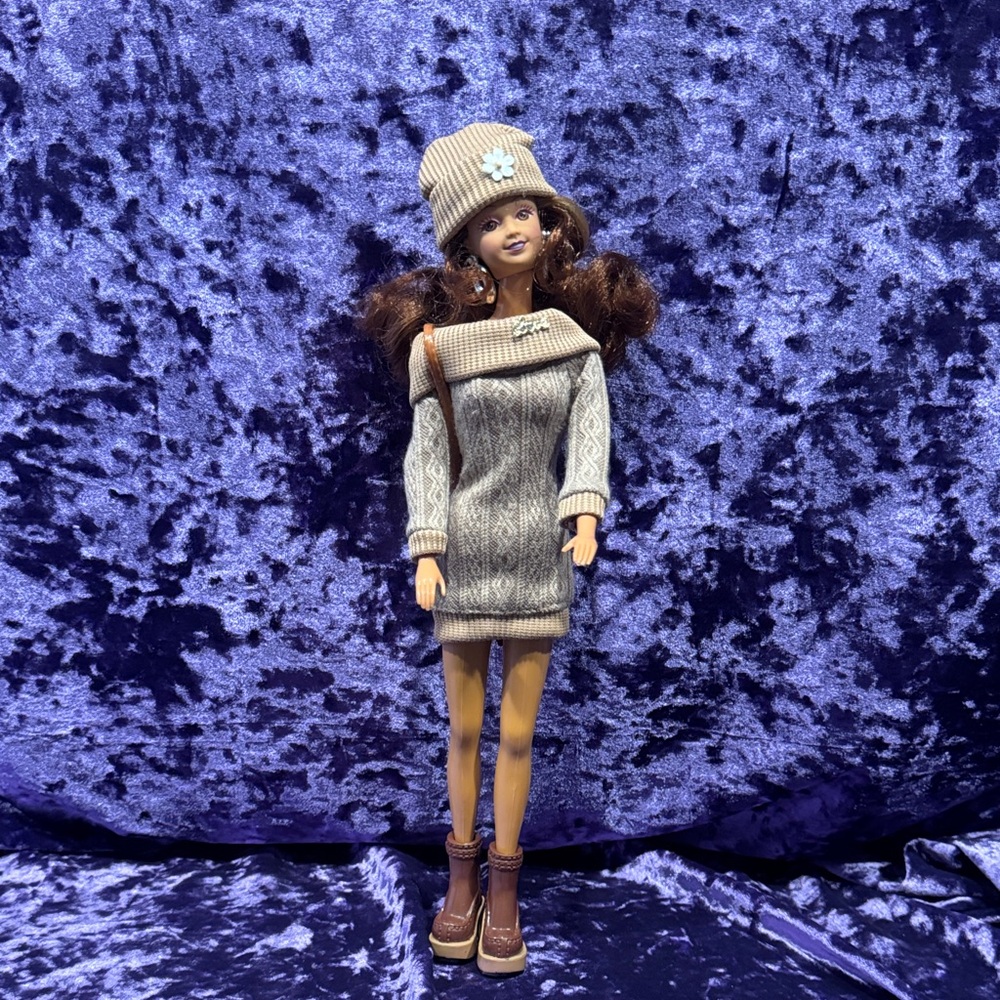 11 1/2” Barbie Clone Fashion Doll With My Scene Barbie Accessories.